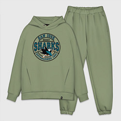 Мужской костюм оверсайз San Jose Sharks