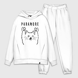 Мужской костюм оверсайз Paramore - rock cat