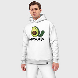 Мужской костюм оверсайз Avocado - AvoCATo - Joke, цвет: белый — фото 2