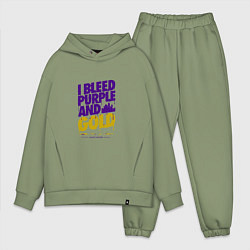 Мужской костюм оверсайз Lakers nation