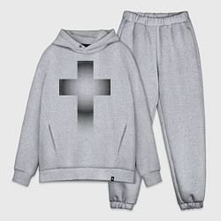 Мужской костюм оверсайз Крест православный