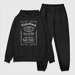 Мужской костюм оверсайз Nickelback в стиле Jack Daniels