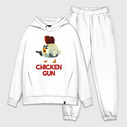 Мужской костюм оверсайз Chicken Gun chick