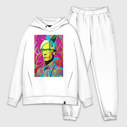 Мужской костюм оверсайз Andy Warhol - pop art