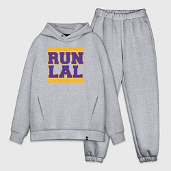 Мужской костюм оверсайз Run Lakers