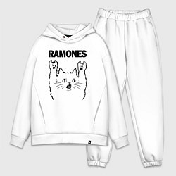 Мужской костюм оверсайз Ramones - rock cat