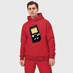 Мужской костюм оверсайз Игровая приставка Nintendo, цвет: красный — фото 2