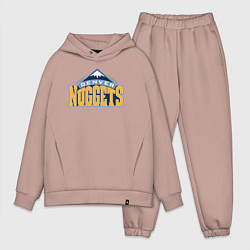 Мужской костюм оверсайз Denver Nuggets