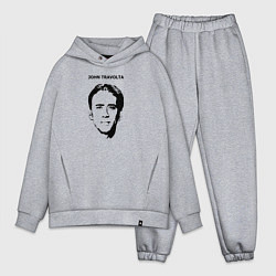 Мужской костюм оверсайз Без Лица, цвет: меланж