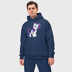 Мужской костюм оверсайз Рарити из My Little Pony в кино, цвет: тёмно-синий — фото 2