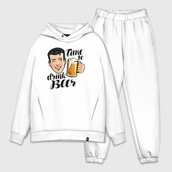 Мужской костюм оверсайз Время для пива