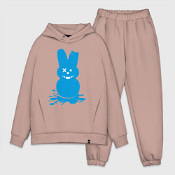 Мужской костюм оверсайз Blue bunny, цвет: пыльно-розовый