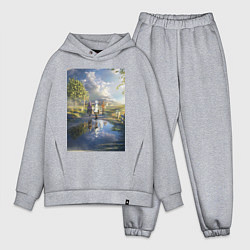 Мужской костюм оверсайз Провожающая в последний путь Фрирен, цвет: меланж