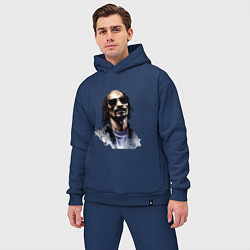 Мужской костюм оверсайз Snoop dog, цвет: тёмно-синий — фото 2