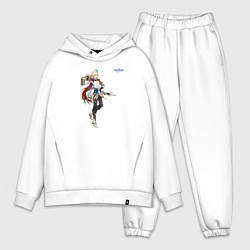 Мужской костюм оверсайз Кавех из Геншин Импакт, цвет: белый