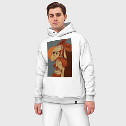 Мужской костюм оверсайз Невеста чародея Элиас Эйнсворт Могущественный чаро, цвет: белый — фото 2