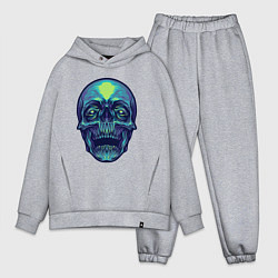 Мужской костюм оверсайз Skull mood, цвет: меланж
