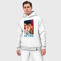 Мужской костюм оверсайз Astro Ли Дон Мин, цвет: белый — фото 2