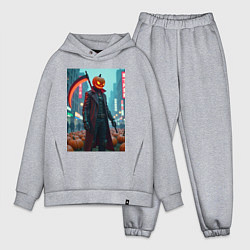 Мужской костюм оверсайз Киберпанк Джек, цвет: меланж