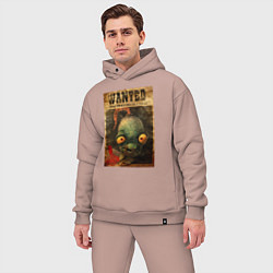 Мужской костюм оверсайз Oddworld - wanted, цвет: пыльно-розовый — фото 2