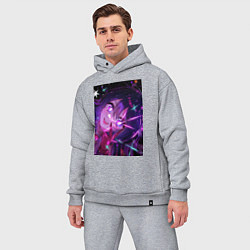 Мужской костюм оверсайз Ребёнок идола Ай Хосино, цвет: меланж — фото 2