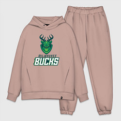 Мужской костюм оверсайз Milwaukee Bucks NBA