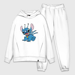 Мужской костюм оверсайз Alien Stitch, цвет: белый