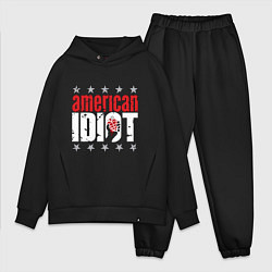 Мужской костюм оверсайз Green Day - american idiot, цвет: черный