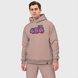 Мужской костюм оверсайз Игрок 456, цвет: пыльно-розовый — фото 2