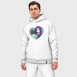 Мужской костюм оверсайз Xiaomao and Jinshi - The Apothecary Diaries, цвет: белый — фото 2