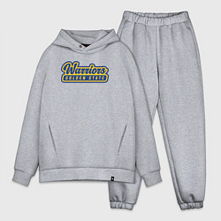 Мужской костюм оверсайз Warriors - Golden State, цвет: меланж