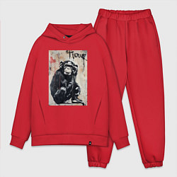 Мужской костюм оверсайз Style monkey, цвет: красный