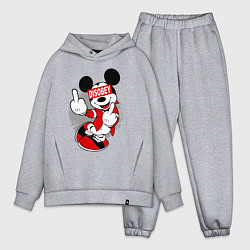 Мужской костюм оверсайз Микки маус - ни кого не слушай