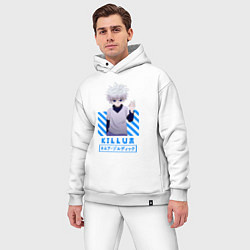 Мужской костюм оверсайз Хантер Kilua, цвет: белый — фото 2