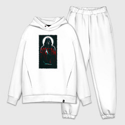 Мужской костюм оверсайз Крик гостфейс с луной