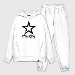 Мужской костюм оверсайз Stanislav - star, цвет: белый