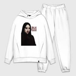 Мужской костюм оверсайз Билли Айлиш готический стиль, цвет: белый