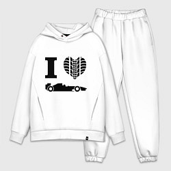 Мужской костюм оверсайз Формула 1