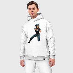 Мужской костюм оверсайз Джилл Валентайн Resident Evil, цвет: белый — фото 2