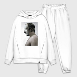 Мужской костюм оверсайз Пила, цвет: белый