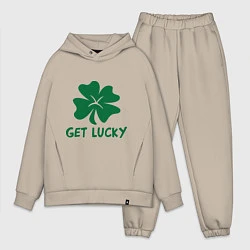 Мужской костюм оверсайз Get lucky