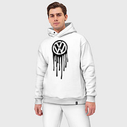 Мужской костюм оверсайз Volkswagen, цвет: белый — фото 2