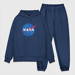 Мужской костюм оверсайз NASA: Logo