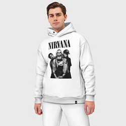 Мужской костюм оверсайз Nirvana Group цвета белый — фото 2