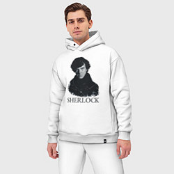 Мужской костюм оверсайз Sherlock Art, цвет: белый — фото 2