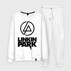 Костюм хлопковый мужской Linkin Park, цвет: белый