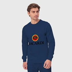 Костюм хлопковый мужской Bacardi, цвет: тёмно-синий — фото 2