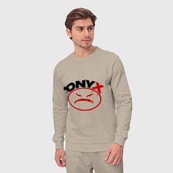 Костюм хлопковый мужской Onyx, цвет: миндальный — фото 2