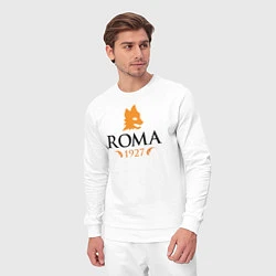 Костюм хлопковый мужской AS Roma 1927, цвет: белый — фото 2