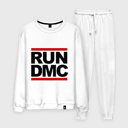 Костюм хлопковый мужской Run DMC, цвет: белый